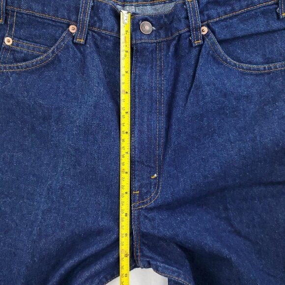 Levi's 517 Orange Tab Jeans Bootcut Vintage USA Dark Wash Denim Men's 38x34 NWOT - Picture 9 of 12